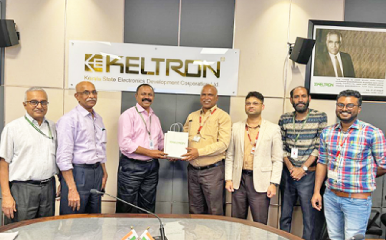 Bharat Dynamics Limited, Hydrabad Team visited KELTRON and discussed the possibilities of Joint development of Torpedo Homing Systems and Torpedo Tracking Ranges. An MoU was also exchanged